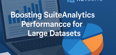 Guide to SuiteAnalytics Workbook Performance Optimization