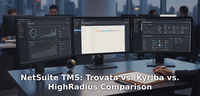 NetSuite TMS: Trovata vs. Kyriba vs. HighRadius Comparison