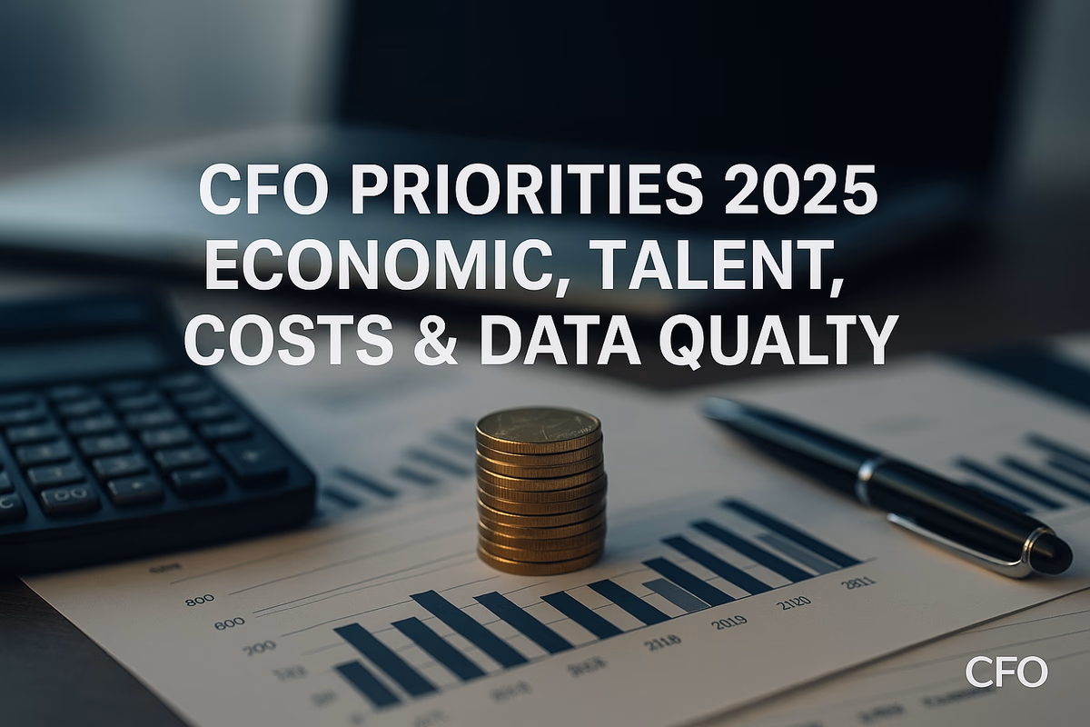 CFO Priorities 2025: Economic, Talent, Costs & Data Quality