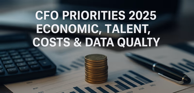 CFO Priorities 2025: Economic, Talent, Costs & Data Quality